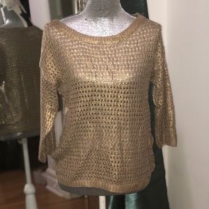 Gold sweater